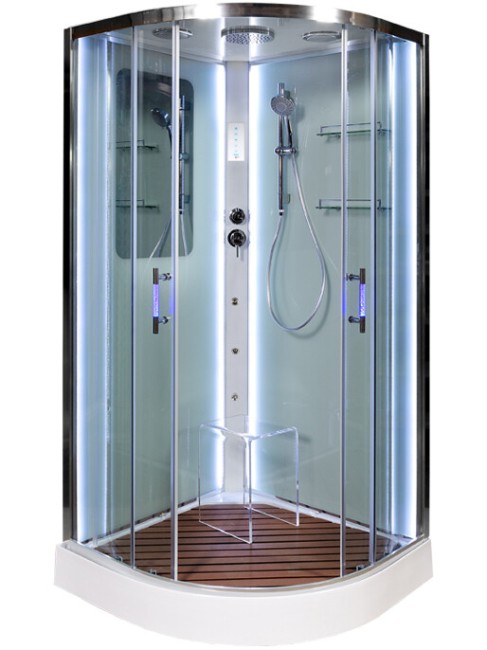 Душевая кабина Deto A09LED+GM