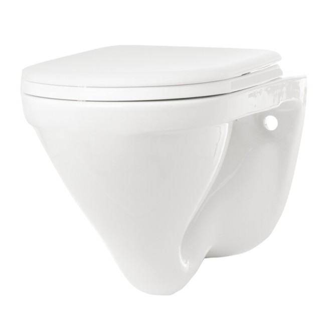 Унитаз подвесной Sanita Luxe Attica ATCSLWH0102 белый