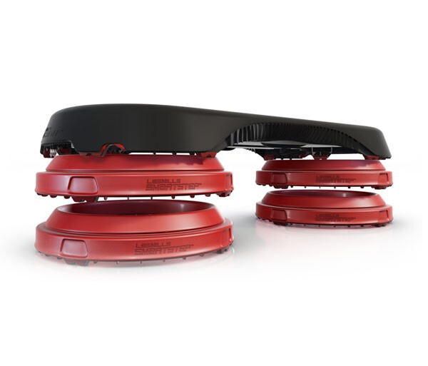Степ-платформа Les Mills Smartstep 00165_02 черный/красный