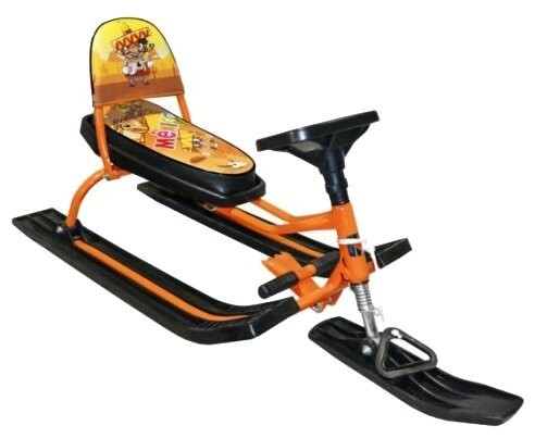 Снегокат Барс 112 Comfort Travel мексика оранжевый Снегокат Барс 112 Comfort Travel мексика оранжевый