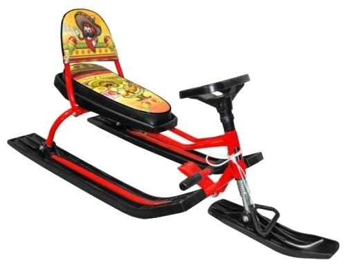 Снегокат Барс 112 Comfort Travel мексика оранжевый Снегокат Барс 112 Comfort Travel мексика оранжевый