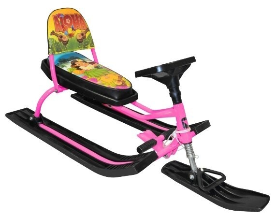 Снегокат Барс 112 Comfort Travel мексика оранжевый Снегокат Барс 112 Comfort Travel мексика оранжевый