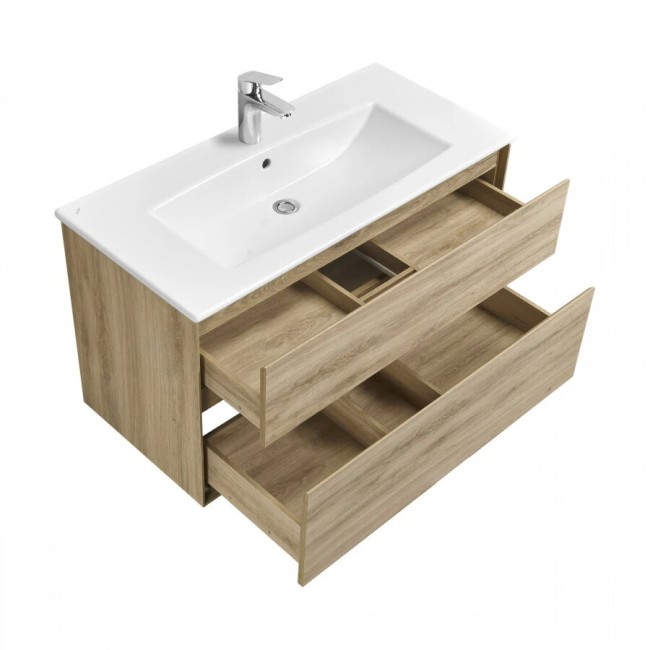 Тумба с раковиной Aquaton Либерти 100 (1A279601LYC70)