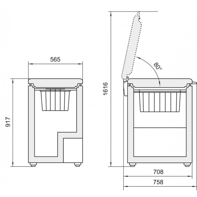 Морозильник-ларь Liebherr GT 1432