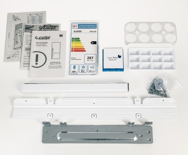 Встраиваемый холодильник Exiteq EXR 202