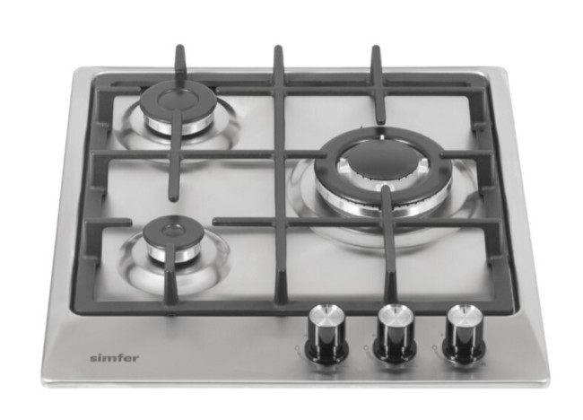 Встраиваемая газовая варочная панель Simfer H45V35M512