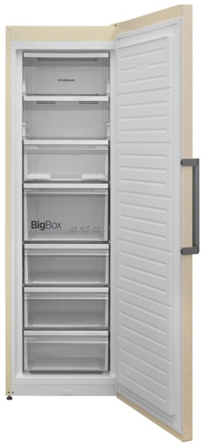 Морозильная камера Scandilux FN 711 E B Beigh marble