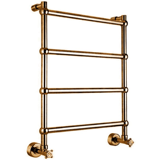Полотенцесушитель водяной Margaroli 442 TS (442TS4604OB) Old Brass