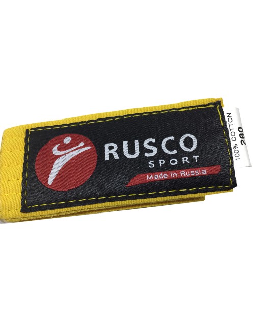 Пояс для единоборств Rusco sport 280 желтый