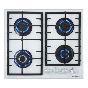 Встраиваемая газовая варочная панель HOMSair HGG646WH Встраиваемая газовая варочная панель HOMSair HGG646WH