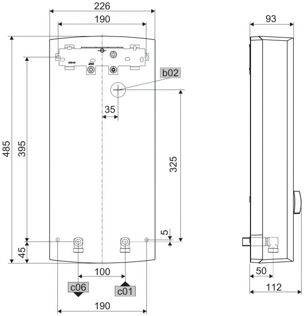 Водонагреватель проточный Stiebel Eltron PER 18/21/24
