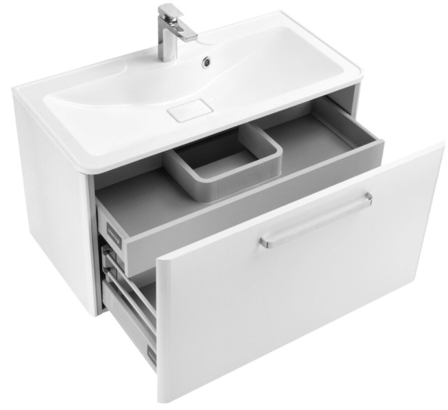 Тумба под раковину Aquaton Валенсия 90 (1A123501VAG30) белый жемчуг