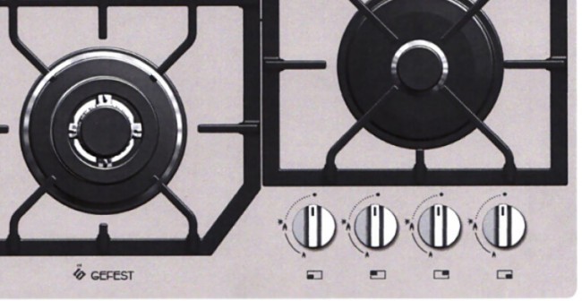 Встраиваемая газовая варочная панель Gefest ПВГ 2232-01 М51