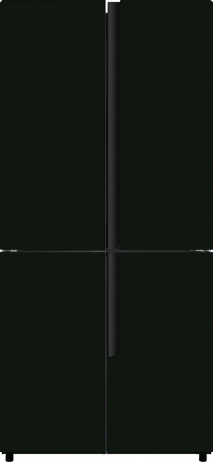 Холодильник Hyundai CM4584F черное стекло