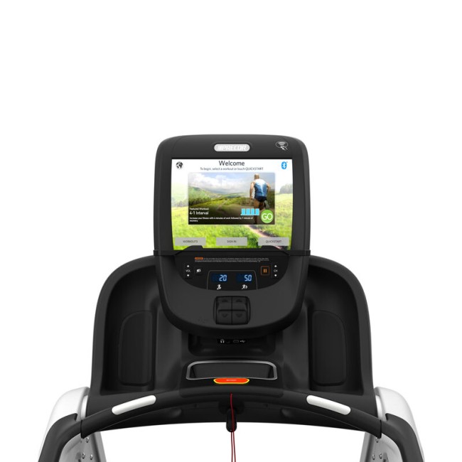 Беговая дорожка Precor TRM 885 Next Generation глянцевый серебристый металлик Беговая дорожка Precor TRM 885 Next Generation глянцевый серебристый металлик