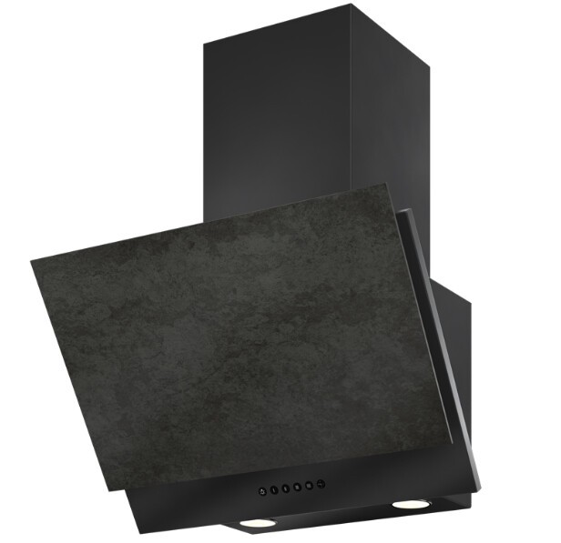Каминная вытяжка Elikor Рубин Ceramics S4 60П-700-Э4Д антрацит/сланец