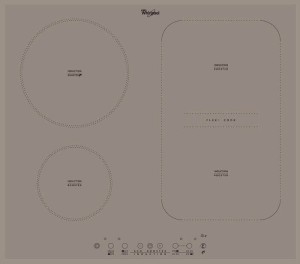 Встраиваемая индукционная варочная панель Whirlpool ACM 808/BA/S Встраиваемая индукционная варочная панель Whirlpool ACM 808/BA/S