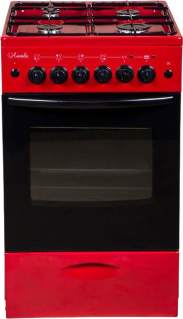 Газовая плита Лысьва 400 МС-2у вишневый с крышкой Газовая плита Лысьва 400 МС-2у вишневый с крышкой