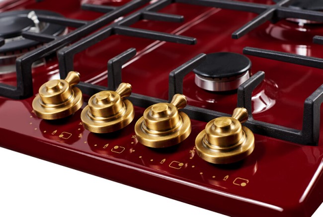 Встраиваемая газовая варочная панель Kuppersberg FV 6 TGRZ BOR Bronze