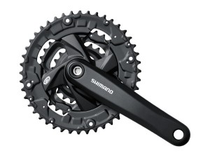Шатун Shimano Altus черный EFCM351E422XL