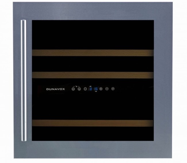 Встраиваемый винный шкаф Dunavox DAB-36.80DSS Встраиваемый винный шкаф Dunavox DAB-36.80DSS