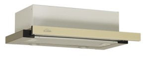 Встраиваемая вытяжка Elikor Интегра Glass 50 нержавейка/бежевое стекло Встраиваемая вытяжка Elikor Интегра Glass 50 нержавейка/бежевое стекло