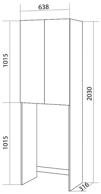Шкаф Бриклаер Хелена белый глянец Шкаф Бриклаер Хелена белый глянец