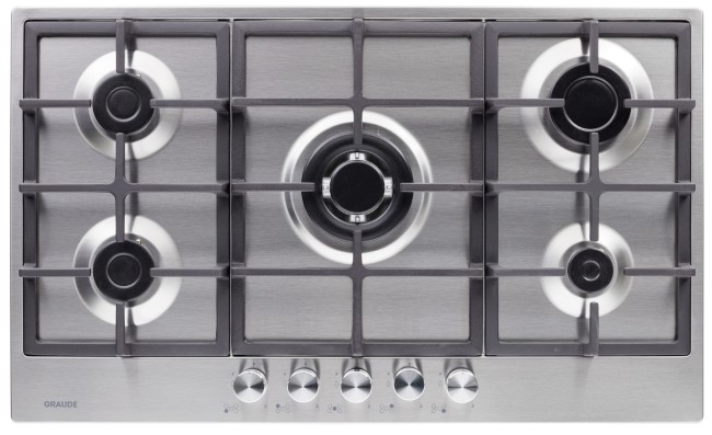 Встраиваемая газовая варочная панель Graude GS 90.1 E Встраиваемая газовая варочная панель Graude GS 90.1 E