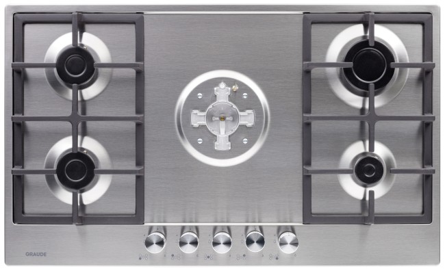 Встраиваемая газовая варочная панель Graude GS 90.1 E Встраиваемая газовая варочная панель Graude GS 90.1 E