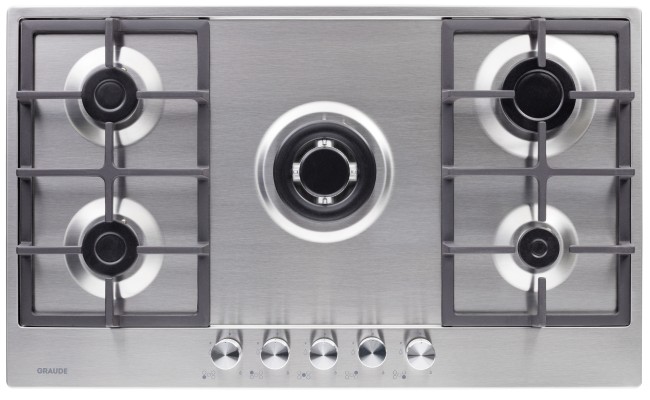 Встраиваемая газовая варочная панель Graude GS 90.1 E Встраиваемая газовая варочная панель Graude GS 90.1 E