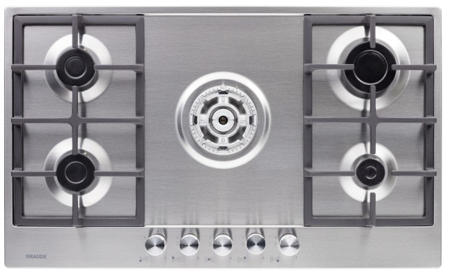 Встраиваемая газовая варочная панель Graude GS 90.1 E Встраиваемая газовая варочная панель Graude GS 90.1 E