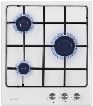 Встраиваемая газовая варочная панель Simfer H45V30W411