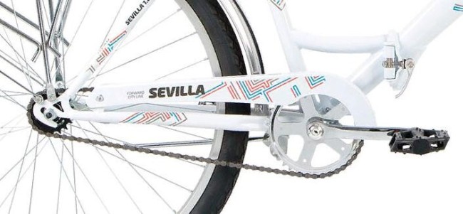 Велосипед Forward Sevilla 26 1.0 белый 18.5 Велосипед Forward Sevilla 26 1.0 белый 18.5