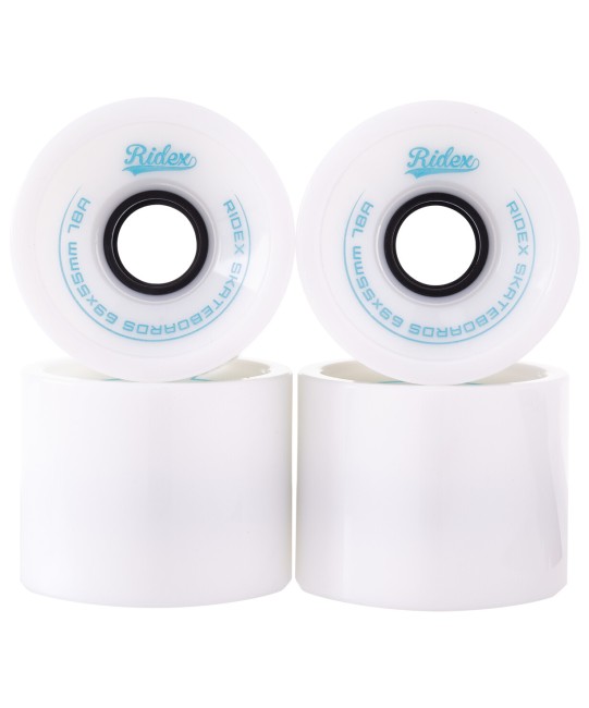 Комплект колес для лонгборда Ridex SB 78A белый