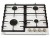 Встраиваемая газовая варочная панель Oasis P-MWR