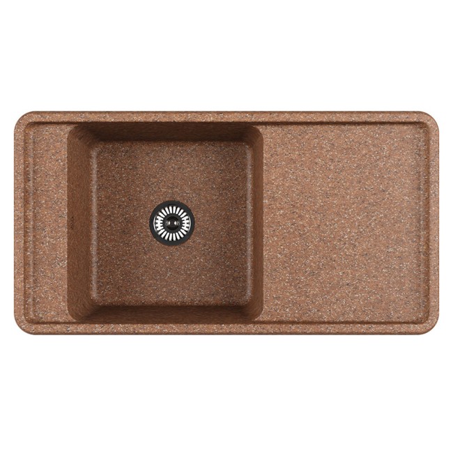 Кухонная мойка Aquaton Беллис 97 (1A725132BS270) терракот Кухонная мойка Aquaton Беллис 97 (1A725132BS270) терракот