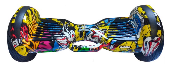 Гироскутер Digma Street 10 (GS-10-4-YL) желтый