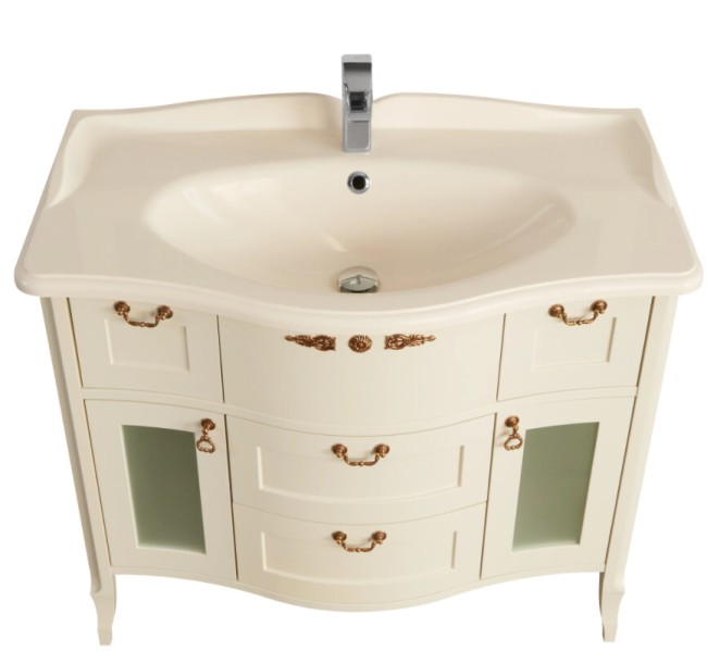 Тумба под раковину Aquaton Версаль 100 (1A188001VSZA0) слоновая кость Тумба под раковину Aquaton Версаль 100 (1A188001VSZA0) слоновая кость