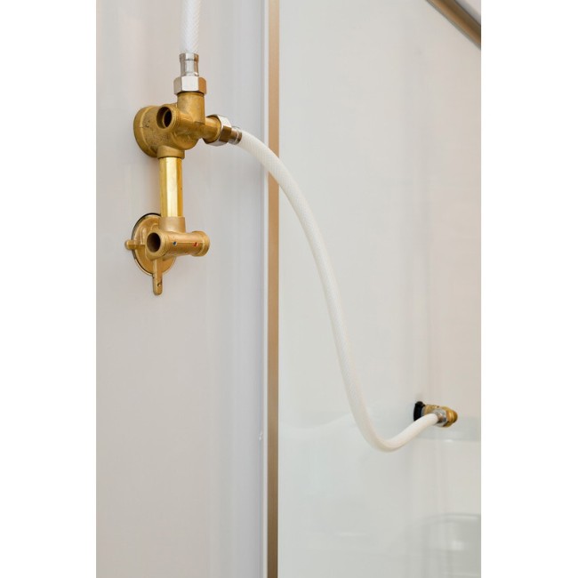 Душевая кабина Deto EM1580GM+EL