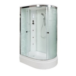 Душевая кабина Deto EM2712LGM+EL