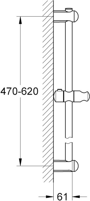 Душевая штанга Grohe Euphoria 27499000