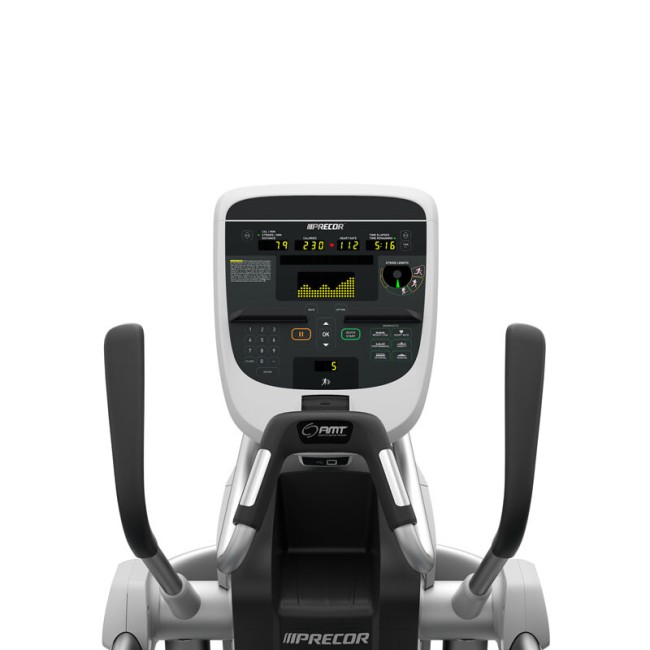 Эллиптический тренажер Precor AMT Fixed Height 733 глянцевый серебристый/металлик