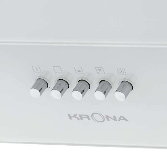 Каминная вытяжка Krona Verein II 600 White Pb