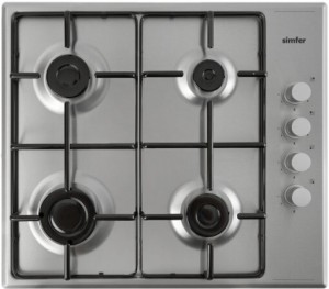 Встраиваемая газовая варочная панель Simfer H60Q40M413 Встраиваемая газовая варочная панель Simfer H60Q40M413