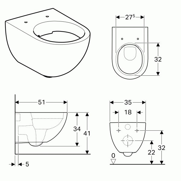 Готовое решение Geberit 500.301.KJ.A Готовое решение Geberit 500.301.KJ.A