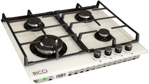 Встраиваемая газовая варочная панель Ricci RGH 6042-1 Встраиваемая газовая варочная панель Ricci RGH 6042-1