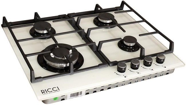 Встраиваемая газовая варочная панель Ricci RGH 6042-1 Встраиваемая газовая варочная панель Ricci RGH 6042-1
