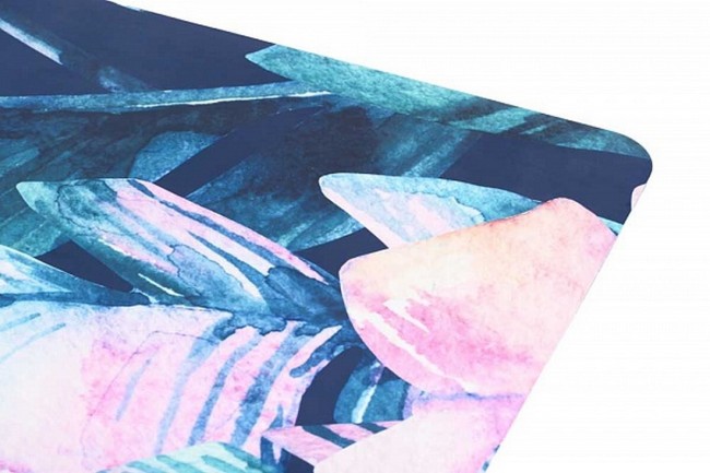 Коврик для йоги INEX Yoga PU Mat 185 x 68 x 0,4 см, тропики на закате