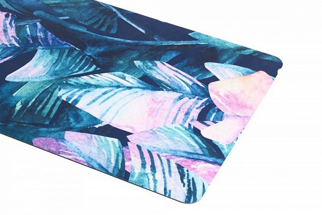 Коврик для йоги INEX Yoga PU Mat 185 x 68 x 0,4 см, тропики на закате