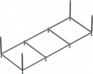 Монтажный комплект Roca Line ZRU9302925 Монтажный комплект Roca Line ZRU9302925